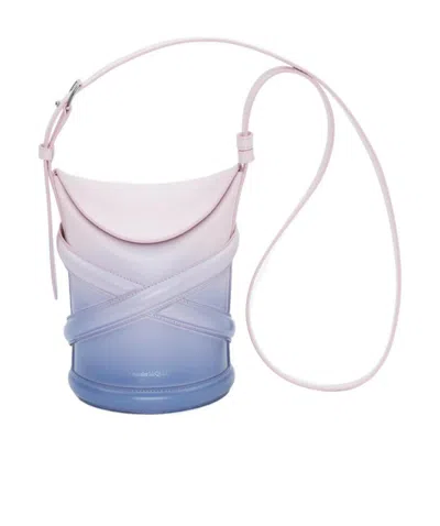 ALEXANDER MCQUEEN ALEXANDER MCQUEEN THE CURVE SMALL BUCKET BAG