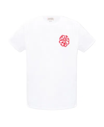 ALEXANDER MCQUEEN GRAPHIC-PRINT COTTON T-SHIRT