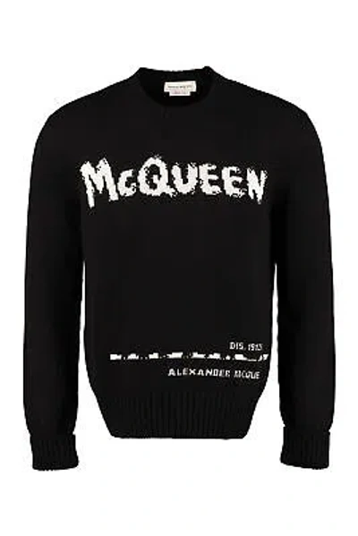 ALEXANDER MCQUEEN ALEXANDER MCQUEEN INTARSIA CREW-NECK SWEATER