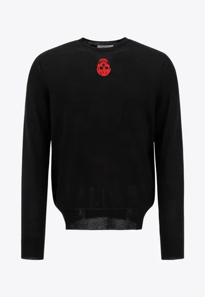 ALEXANDER MCQUEEN INVERTED SKULL SWEATSHIRT