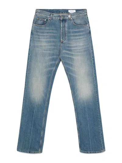 ALEXANDER MCQUEEN JEANS BOOT-CUT - AZUL