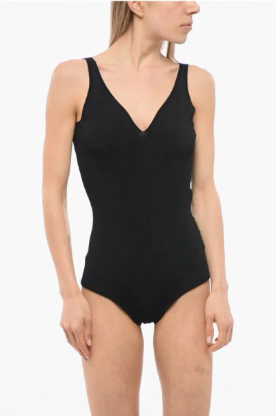 ALEXANDER MCQUEEN Knitted Bareback Bodysuit
