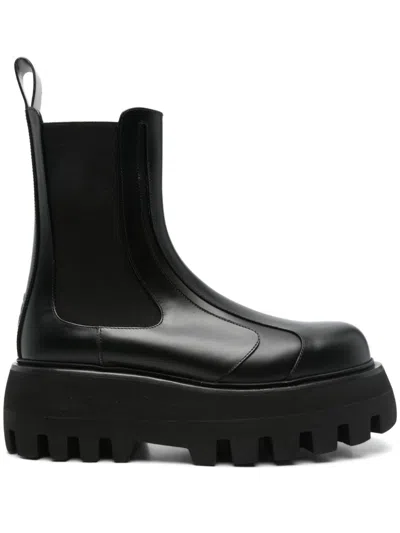 ALEXANDER MCQUEEN LEATHER BOOTS