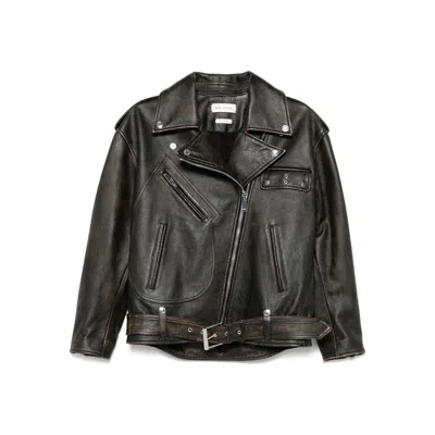 ALEXANDER MCQUEEN LEATHER JACKETS