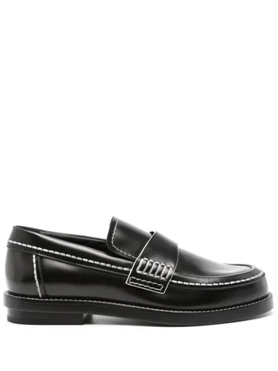 ALEXANDER MCQUEEN LEATHER LOAFERS