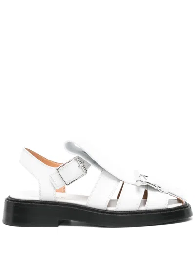 ALEXANDER MCQUEEN LEATHER SANDALS