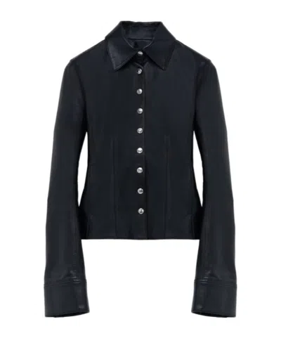 ALEXANDER MCQUEEN LEATHER SHIRT