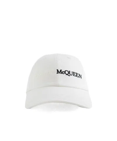 ALEXANDER MCQUEEN ALEXANDER MCQUEEN LOGO EMBROIDERED BASEBALL CAP