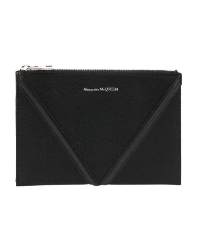 ALEXANDER MCQUEEN ALEXANDER MCQUEEN THE HARNESS ZIPPED SMALL POUCH