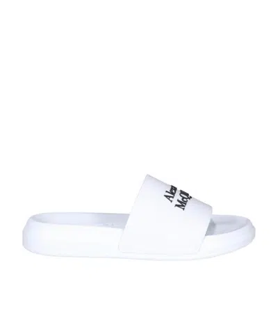 ALEXANDER MCQUEEN ALEXANDER MCQUEEN LOGO PRINTED SLIDES