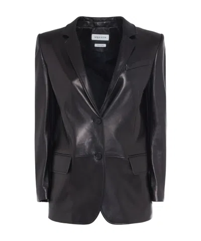 ALEXANDER MCQUEEN ALEXANDER MCQUEEN SINGLE BREASTED JACKET