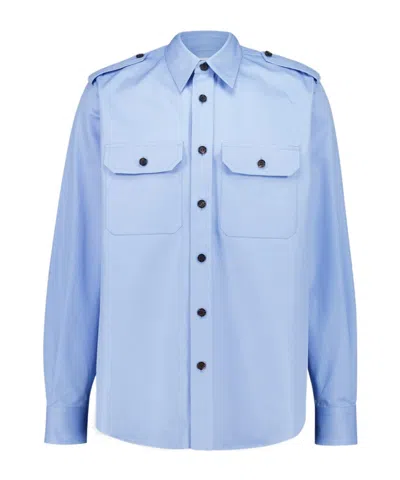 ALEXANDER MCQUEEN ALEXANDER MCQUEEN LONG SLEEVED BUTTONED SHIRT