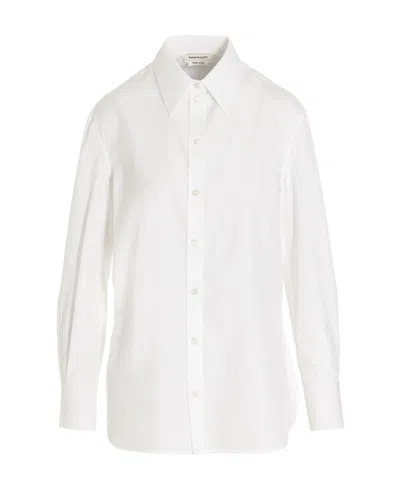ALEXANDER MCQUEEN ALEXANDER MCQUEEN COLLARED BUTTON-UP SHIRT