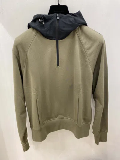ALEXANDER MCQUEEN LONG-SLEEVED HOODED HOODIE