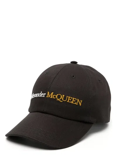 ALEXANDER MCQUEEN MEN'S BASEBALL HAT WITH LOGO