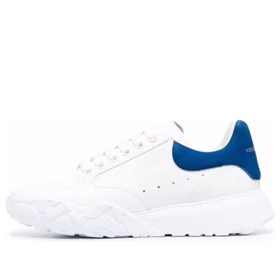 ALEXANDER MCQUEEN Alexander McQueen Oversized Court Trainer 'White Blue'