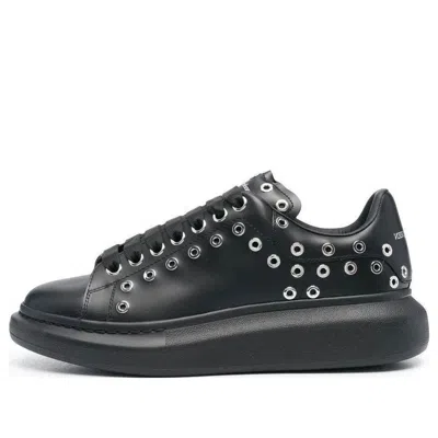 ALEXANDER MCQUEEN Alexander McQueen Oversized Sneaker 'Black Silver Eyelets'