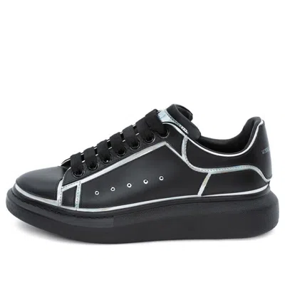 ALEXANDER MCQUEEN Alexander McQueen Oversized Sneaker 'Black Silver Holo'