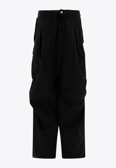 ALEXANDER MCQUEEN PLEATED CARGO PANTS