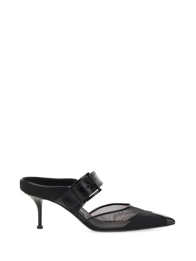 ALEXANDER MCQUEEN PUNK SANDAL WITH BUCKLE