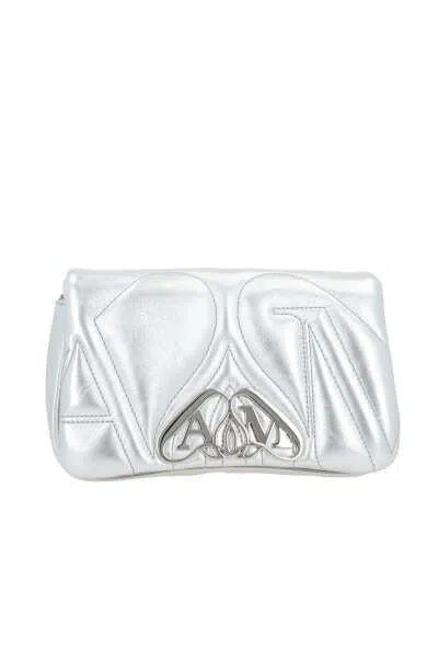 ALEXANDER MCQUEEN ALEXANDER MCQUEEN SEAL LEATHER SHOULDER BAG