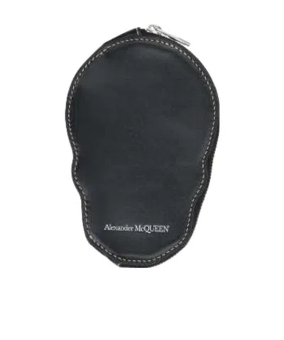 ALEXANDER MCQUEEN ALEXANDER MCQUEEN SKULL ZIPPED WALLET