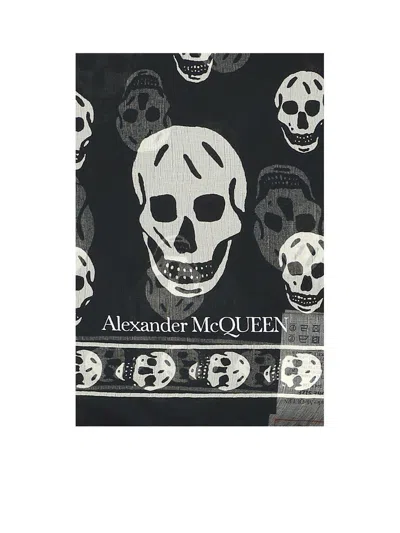 ALEXANDER MCQUEEN ALEXANDER MCQUEEN SKULL SILK SCARF