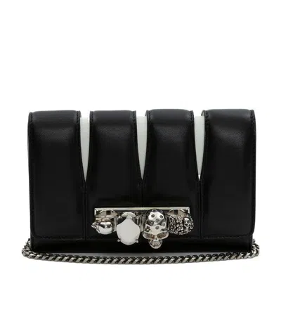 ALEXANDER MCQUEEN ALEXANDER MCQUEEN THE SLUSH CHAINED CLUTCH BAG