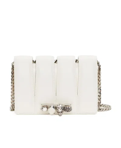 ALEXANDER MCQUEEN SLASH STUD-DETAILING CHAIN-LINK BAG