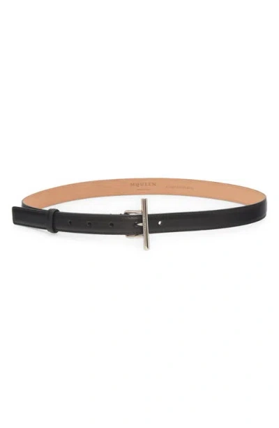 ALEXANDER MCQUEEN MCQUEEN SLING LEATHER BELT