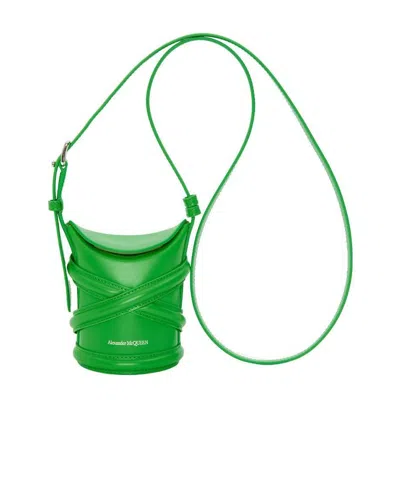 ALEXANDER MCQUEEN ALEXANDER MCQUEEN THE CURVE MINI CROSSBODY BAG