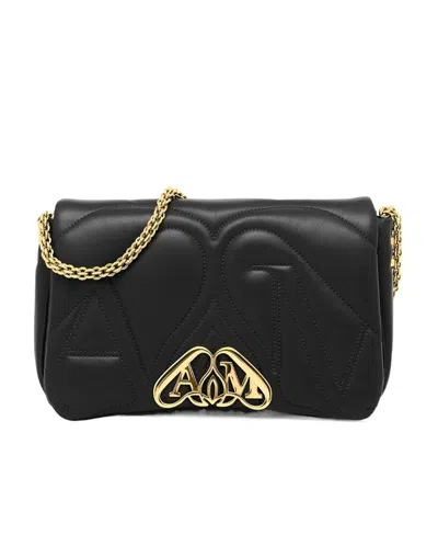 ALEXANDER MCQUEEN ALEXANDER MCQUEEN THE SEAL QUILTED SMALL SHOULDER BAG
