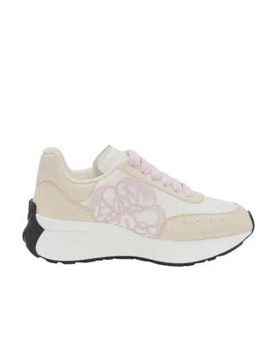 ALEXANDER MCQUEEN SPRINT RUNNER LOW-TOP SNEAKERS