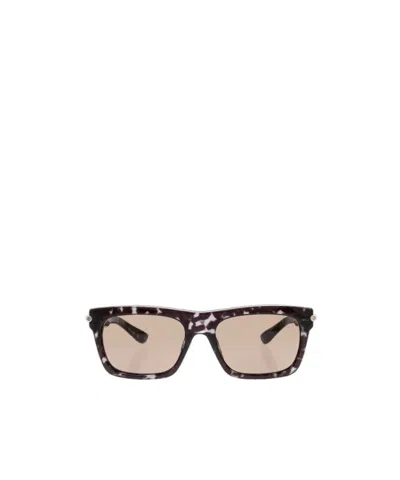 ALEXANDER MCQUEEN ALEXANDER MCQUEEN EYEWEAR SQUARE FRAME SUNGLASSES