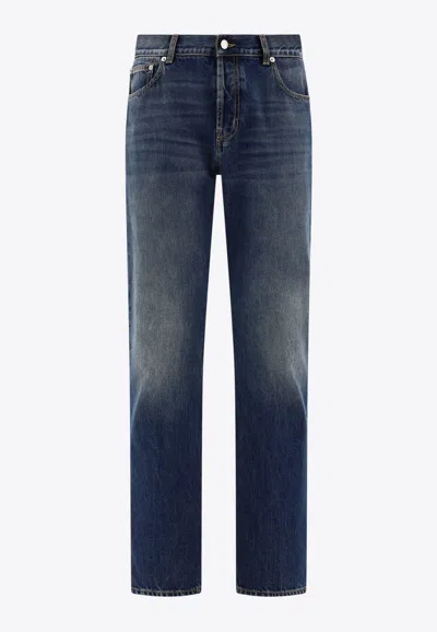 ALEXANDER MCQUEEN STRAIGHT-LEG JEANS