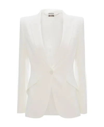 ALEXANDER MCQUEEN ALEXANDER MCQUEEN SINGLE BREASTED TAILORED BLAZER
