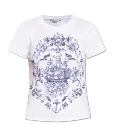 ALEXANDER MCQUEEN ALEXANDER MCQUEEN GRAPHIC PRINTED CREWNECK T-SHIRT