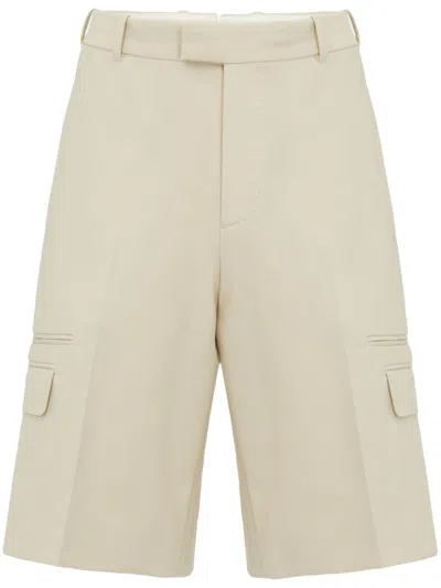 ALEXANDER MCQUEEN TAILORED COTTON SHORTS