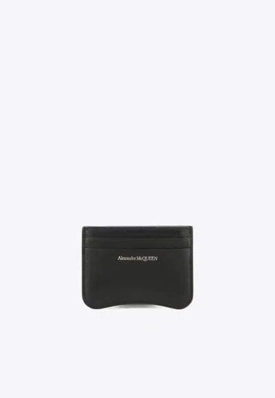 ALEXANDER MCQUEEN THE SEAL LEATHER CARDHOLDER