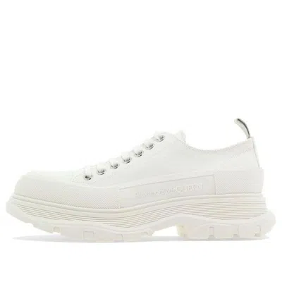 ALEXANDER MCQUEEN Alexander McQueen Tread Slick Low Lace Up Shoes 'White'
