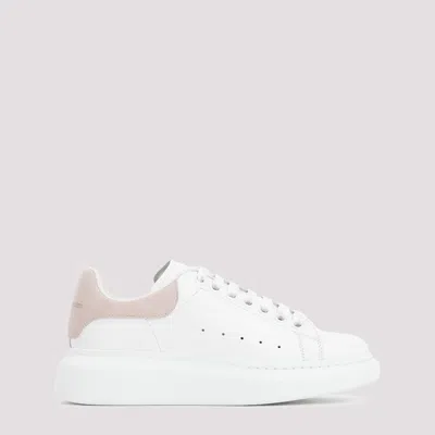 ALEXANDER MCQUEEN WHITE LACE UP SNEAKERS