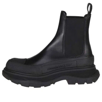 ALEXANDER MCQUEEN (WMNS) Alexander McQueen Chelsea Tread Ankle Boot 'Black'