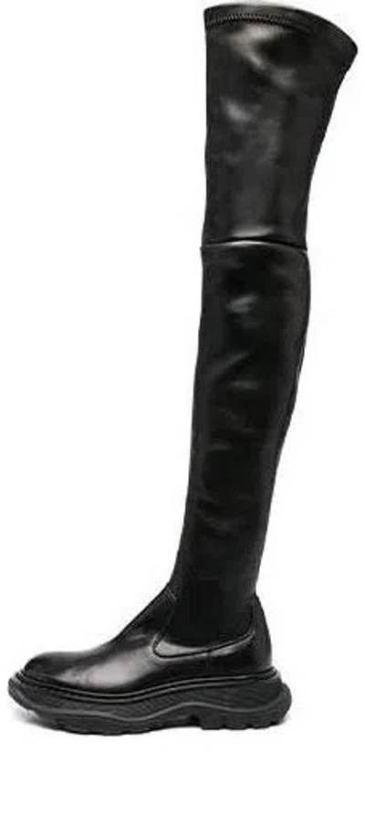 ALEXANDER MCQUEEN (WMNS) Alexander McQueen Hybrid Lace Up Boot 'Black'