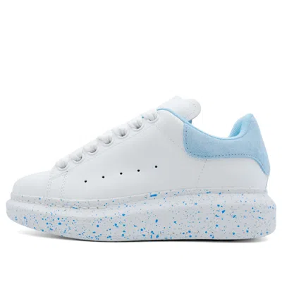 ALEXANDER MCQUEEN (WMNS) Alexander McQueen Larry Oversized Low-Top Sneakers 'White Sky Blue'