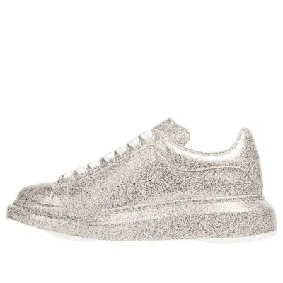 ALEXANDER MCQUEEN (WMNS) Alexander McQueen Oversized Sneaker Glitter 'Silver'