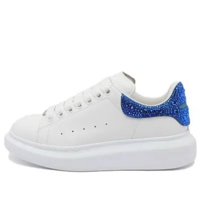 ALEXANDER MCQUEEN (WMNS) Alexander McQueen Oversized Sneaker 'White Blue Glitter'