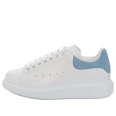 ALEXANDER MCQUEEN (WMNS) Alexander McQueen Oversized Sneaker 'White Dream Blue Suede'