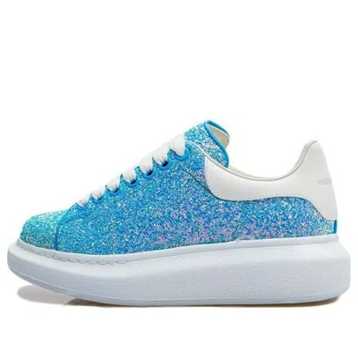 ALEXANDER MCQUEEN (WMNS) Alexander McQueen Oversized Sneakers Glitter Heavenly 'Blue'