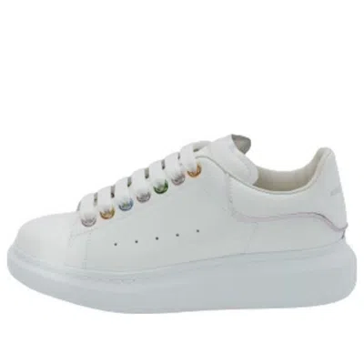 ALEXANDER MCQUEEN (WMNS) Alexander McQueen Oversized Sneakers 'White Metalic Eyelets'