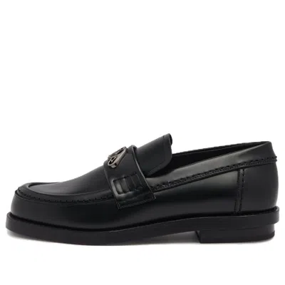 ALEXANDER MCQUEEN (WMNS) Alexander McQueen Seal Loafer 'Black Gun Metal